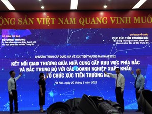 Kết nối giao thương giữa nhà cung cấp khu vực phía Bắc và Bắc Trung bộ với các doanh nghiệp xuất khẩu, tổ chức xúc tiến thương mại