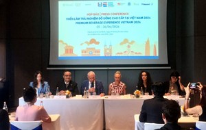 Việt Nam lần đầu có triển lãm chuyên biệt về đồ uống cao cấp