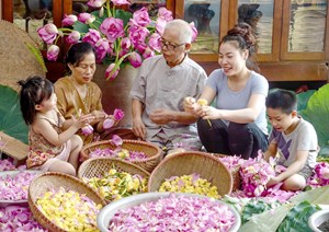 Những loại trà ướp hương nổi tiếng Việt Nam