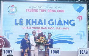 Trường THPT Đông Kinh: Long trọng tổ chức buổi Lễ khai giảng năm học mới 2023 – 2024