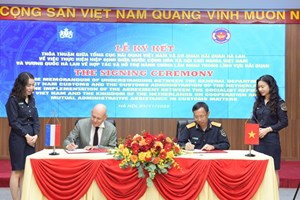 Hải quan Việt Nam và Cơ quan Hải quan Hà Lan ký Thỏa thuận triển khai thực hiện Hiệp định hợp tác 