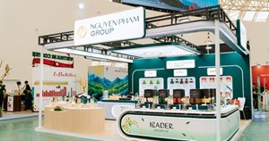 Nguyễn Phạm Group giới thiệu bộ trà hoa và matcha “nguyên liệu lành” tại Café Show 2025