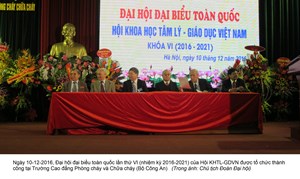 Hội khoa học Tâm lý - Giáo dục Việt Nam: Chặng đường 33 năm hình thành và phát triển