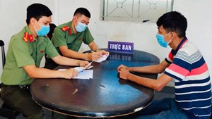 Xử phạt nam thanh niên hướng dẫn khai báo y tế gian dối trên Tiktok