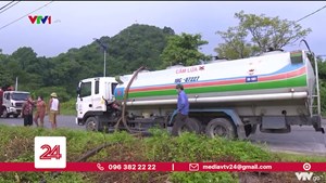 Rò rỉ đường ống, hàng nghìn lít xăng chảy ra môi trường