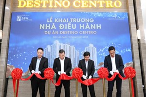 Seaholdings chính thức khai trương nhà điều hành của dự án Destino Centro tại Long An