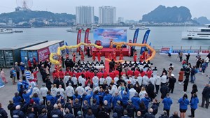 Quảng Ninh: Lễ khởi động lại Cuộc đua thuyền buồm vòng quanh thế giới Clipper Race mùa giải 2023-2024