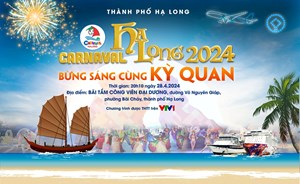 Quảng Ninh: Carnaval Hạ Long 2024 trên biển đầu tiên tại Việt Nam