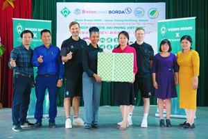 Hải Phòng: Werder Bremen trao quyền cho giới trẻ Việt Nam thông qua bóng đá và sự gắn kết cộng đồng