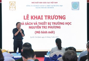 Tưng bừng khai trương Nhà sách và Thiết bị trường học Nguyễn Tri Phương theo mô hình mới