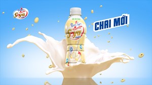 Number 1 Soya Canxi với thông điệp “chai mới siêu cool, xương siêu cứng”