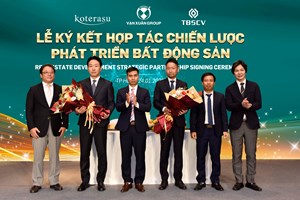 Vạn Xuân Group hợp tác chiến lược phát triển bất động sản với Koterasu và TBS Capital VN 