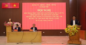 Xã Đạo Trù đối thoại với nhân dân: Thẳng thắn, cầu thị, trách nhiệm