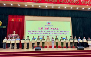 Hội thao CAND 2026 – Khu vực I: Khẳng định bản lĩnh, nâng tầm năng lực chiến đấu của lực lượng Công an nhân dân