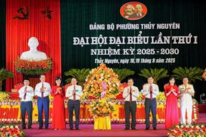 Xây dựng phường Thủy Nguyên trở thành trung tâm chính trị – kinh tế – văn hóa sôi động của Hải Phòng