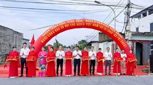 Hải Phòng: Phường An Phong khánh thành các công trình chào mừng Quốc khánh 2/9