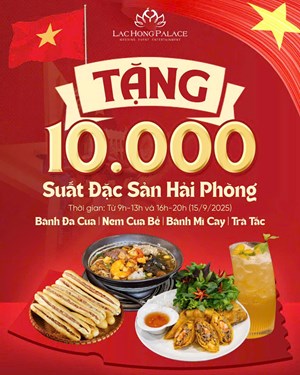 Lạc Hồng Palace mang ẩm thực đất Cảng đến Triển lãm A80