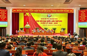 Đại hội XVI Đảng bộ tỉnh Quảng Ninh thống nhất cao với dự thảo văn kiện