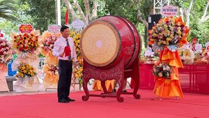 Âm vang hồn thiêng Trần triều trong Lễ hội truyền thống Đền An Sinh 2025