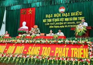 Hải Phòng: Đại hội đại biểu MTTQ Việt Nam xã Vĩnh Thịnh lần thứ I - Thành công, đoàn kết và đổi mới
