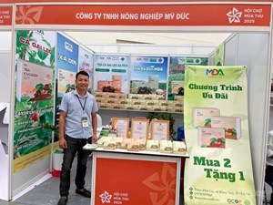 Gian hàng Mỹ Đức tại Hội chợ Mùa thu 2025: Kết hợp giữa truyền thống và hiện đại