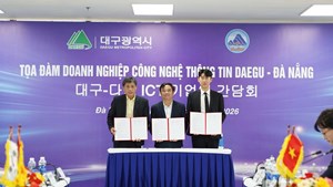 Đà Nẵng tăng nhịp hợp tác ICT với thành phố Daegu