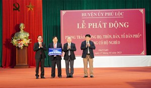 Phú Lộc phấn đấu vào năm 2025 tỷ lệ hộ nghèo giảm xuống còn 1,5%