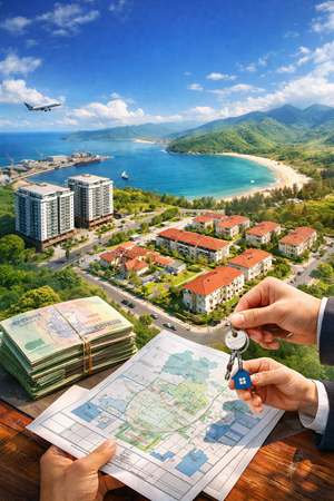 Giao hơn 11.300 m2 đất làm nhà ở xã hội tại Chân Mây - Lăng Cô