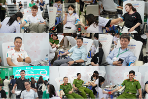 Hơn 450 đơn vị máu sẻ chia từ Ngày hội hiến máu lần 45 Đại học Đông Á
