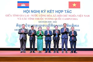 Gia Lai mở rộng hợp tác với ba tỉnh Đông Bắc Campuchia