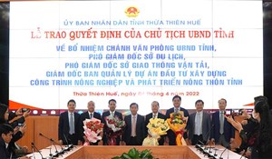 Thừa Thiên Huế: Ông Trần Hữu Thùy Giang được bổ nhiệm giữ chức vụ Chánh Văn phòng UBND tỉnh