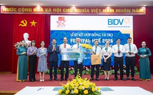 BIDV tiếp tục đồng hành Festival Huế 2026 với gói tài trợ 1 tỷ đồng