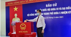 TP Đà Nẵng: 526 đơn vị bầu cử đồng loạt tiến hành bỏ phiếu