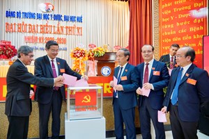 Đại hội Đảng bộ Trường Đại học Y - Dược, Đại học Huế lần thứ XI: Quyết tâm xây dựng Trường - Viện đạt chuẩn quốc gia và quốc tế