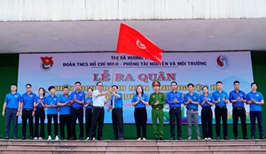 Hương Thủy (Thừa Thiên-Huế): Hơn 500 đoàn viên thanh niên chung tay bảo vệ môi trường