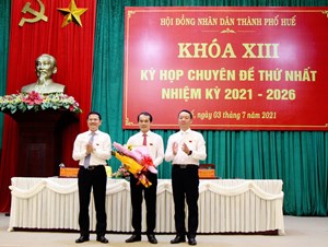 UBND thành phố Huế có tân Chủ tịch