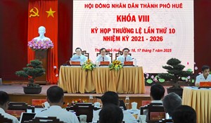 Nhiều nội dung cử tri quan tâm được đưa ra tại Kỳ họp HĐND TP. Huế khóa VIII