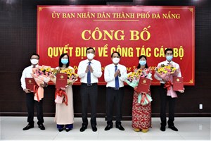 Đà Nẵng: Bổ nhiệm nhiều lãnh đạo cấp Sở