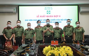 Đoàn y, bác sĩ Bệnh viện 199 tiếp sức đợt 2 TPHCM chống dịch