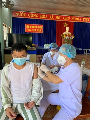 Đà Nẵng: Gần 1000 can phạm, nhân được tiêm vắc xin ngừa COVID-19