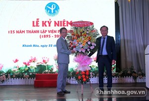 Viện Pasteur Nha Trang kỷ niệm 125 năm thành lập