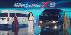 Kimlong X9 sản phẩm minibus đầu tiên thương hiệu Việt