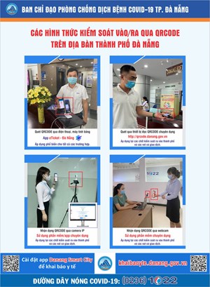 Đà Nẵng: Tăng cường quét mã QR và khai thác dữ liệu phục vụ phòng, chống dịch COVID-19