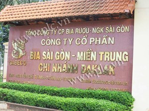 Lợi nhuận quí I/2021, Bia Sài Gòn - Miền Trung đạt 28,5 tỷ đồng