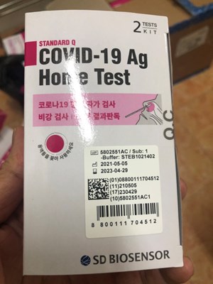 Phạt 60 triệu với đối tượng nhập lậu 400 hộp test nhanh COVID-19