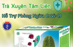 Cảnh báo sản phẩm Trà xuyên tâm liên Khải Hà quảng cáo "thổi phồng" công dụng