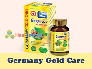 Cảnh báo thực phẩm bảo vệ sức khỏe Germany Gold Care quảng cáo gây hiểu nhầm