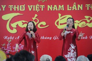 Nghệ An: Ngày thơ Việt Nam khát vọng vươn mình và khuyến khích sáng tạo