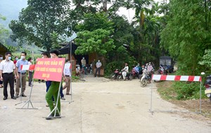 Tuyên Quang: Huyện Chiêm Hóa thực hiện ''mục tiêu kép'' vừa phát triển kinh tế - xã hội, vừa phòng chống dịch COVID-19