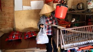 Dân xóm trọ nghèo dưới chân cầu Long Biên chống chọi với nắng nóng thế nào?
